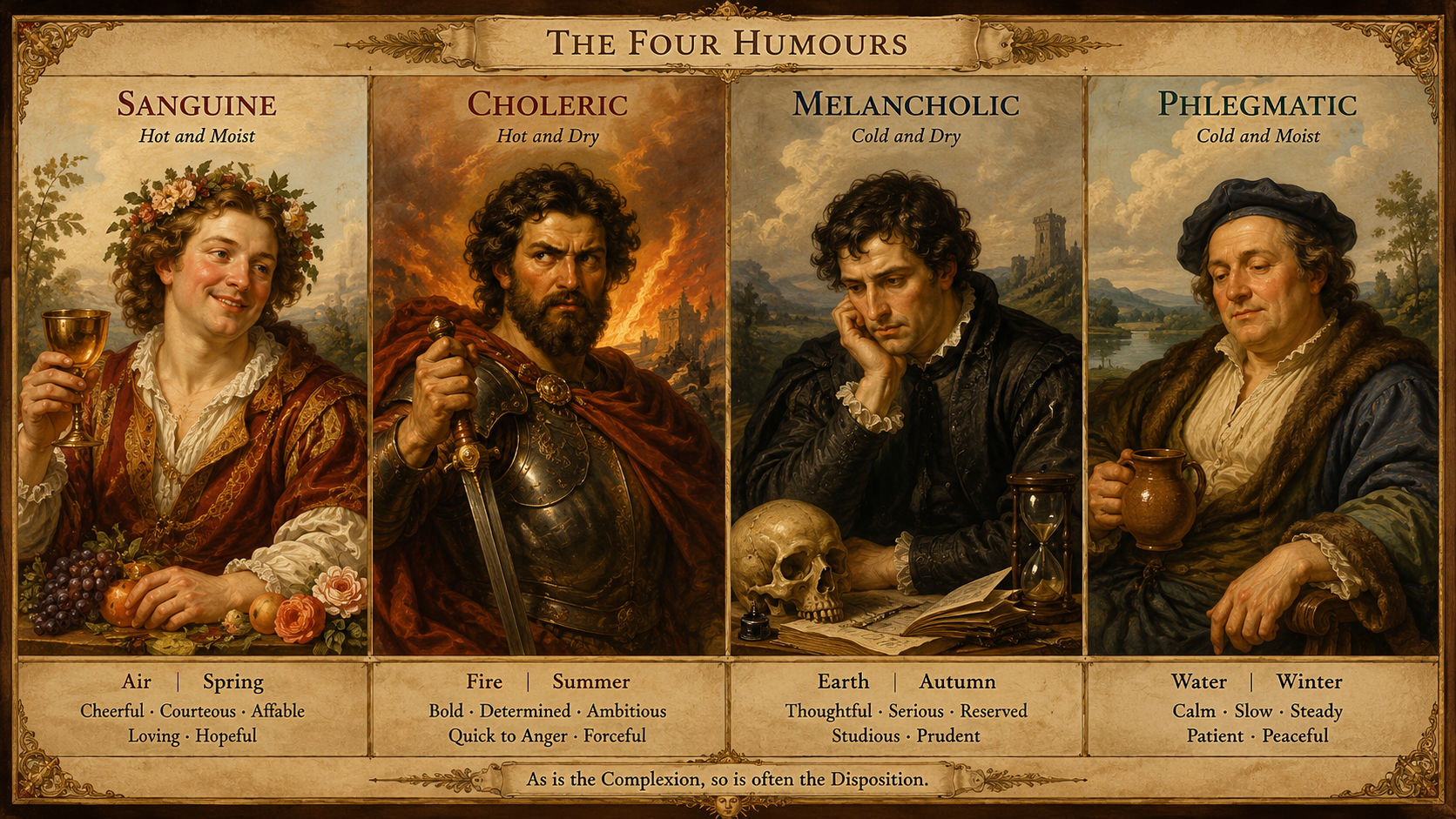 The Four Temperaments in Traditional Astrology - Satya Astrology